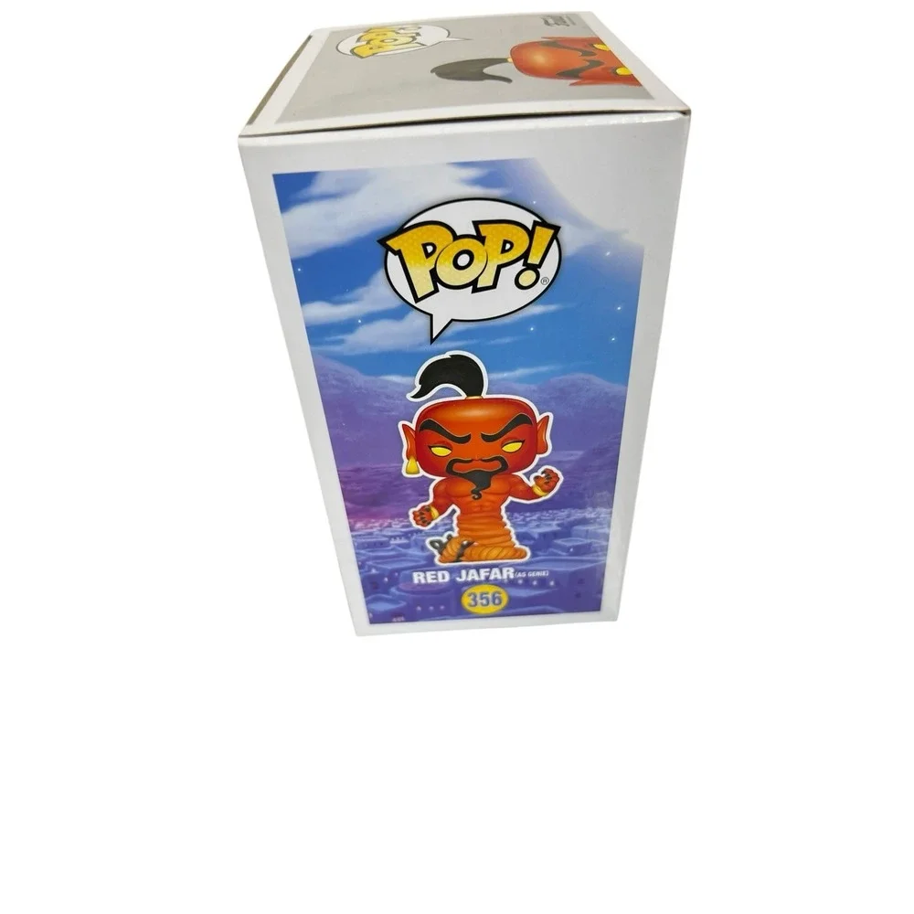 Funko Pop! Disney Aladdin #356 Red Jafar As Genie - GLOW CHASE‎ Limited Vaulted
